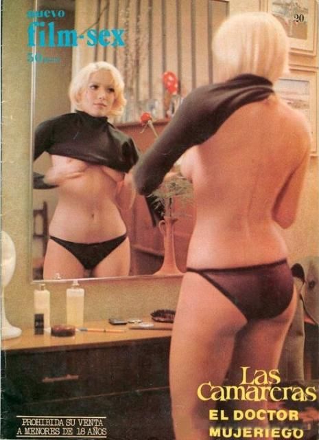 MOVIE SEX/NUEVO FILM-SEX magazine side cover Issue 20  Nuevo Film-Sex  1977