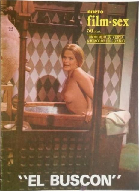 MOVIE SEX/NUEVO FILM-SEX magazine side cover Issue 22  Nuevo Film-Sex  1977