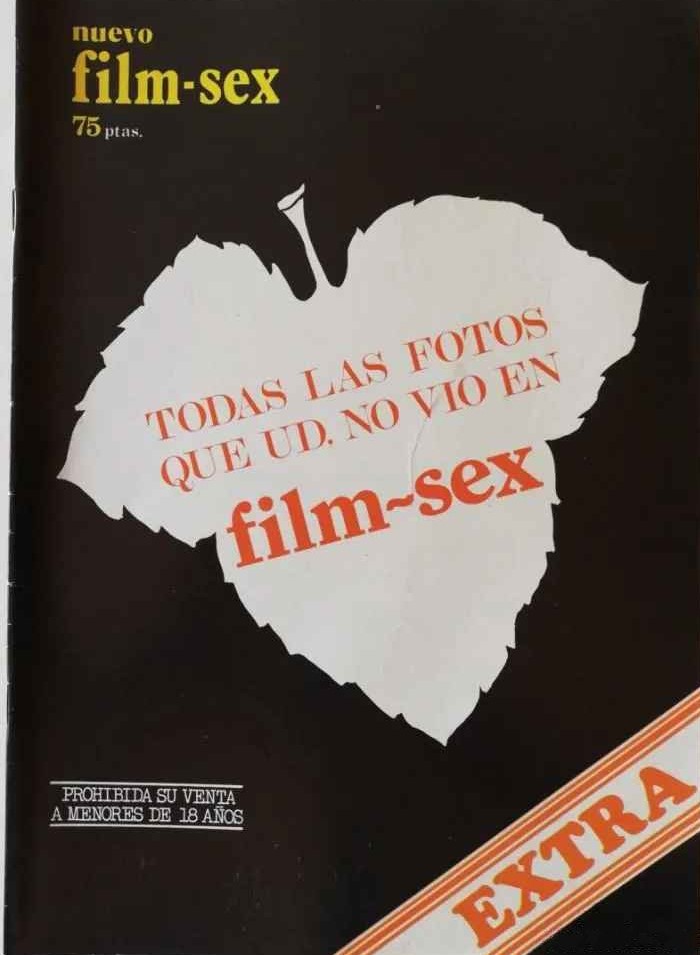 MOVIE SEX/NUEVO FILM-SEX magazine side cover Issue 20.5  Extra  1977