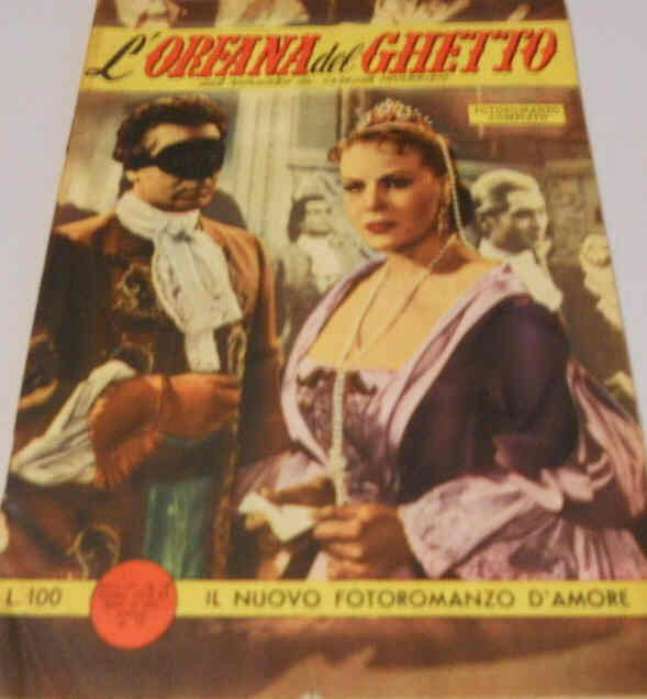 IL NUOVO FOTOROMANZO D AMORE magazine side cover Issue 18  1955