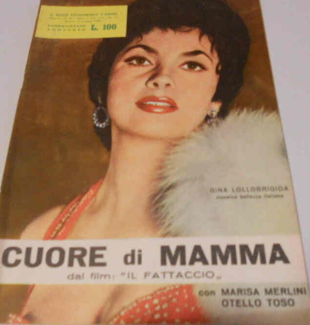 IL NUOVO FOTOROMANZO D AMORE magazine side cover Issue 22  1955