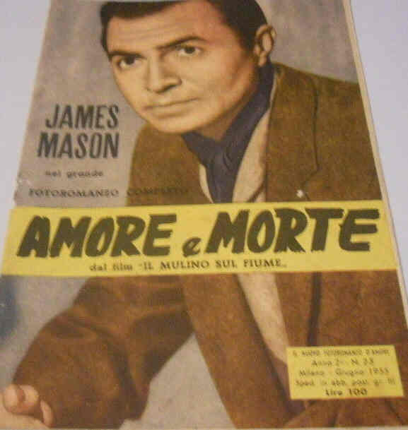 IL NUOVO FOTOROMANZO D AMORE magazine side cover Issue 25  1955