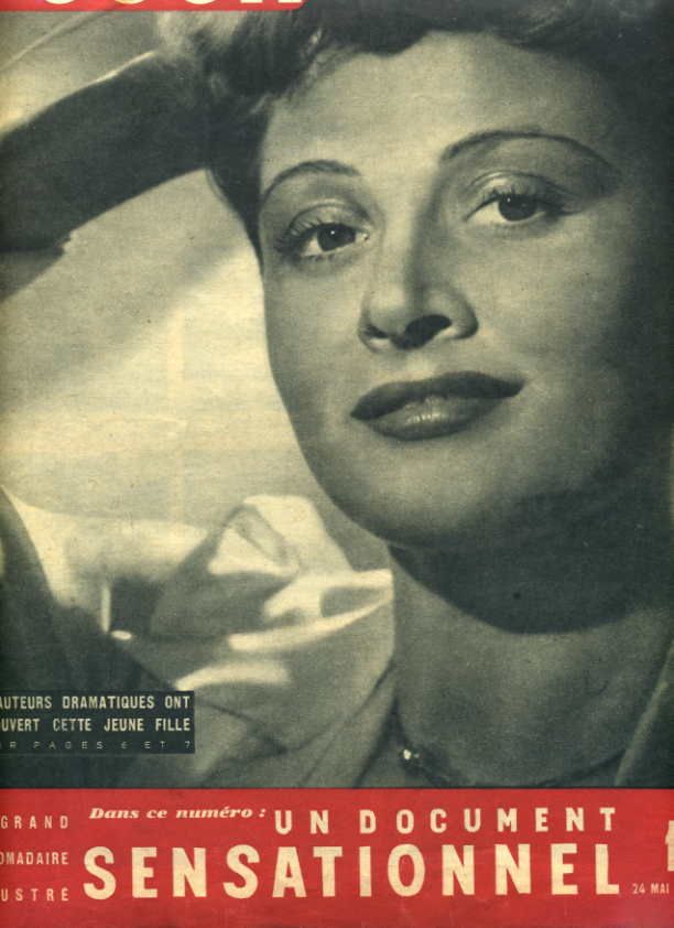 NUIT ET JOUR magazine side cover Issue 22 24 May 1945