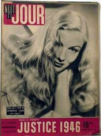 NUIT ET JOUR magazine side cover Issue 54 3 January 1946