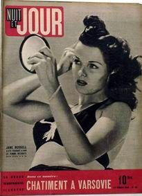 NUIT ET JOUR magazine side cover Issue 60 14 February 1946