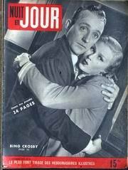 NUIT ET JOUR magazine side cover Issue 89 5 September 1946