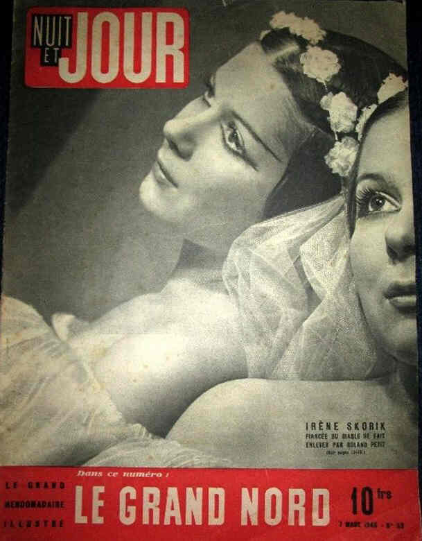 NUIT ET JOUR magazine side cover Issue 63 7 March 1946