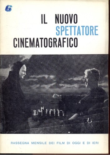NUOVO SPETTATORE CINEMATOGRAFICO magazine side cover Issue 6 December 1959