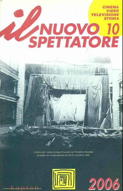 NUOVO SPETTATORE | IL magazine side cover Issue 10  2006