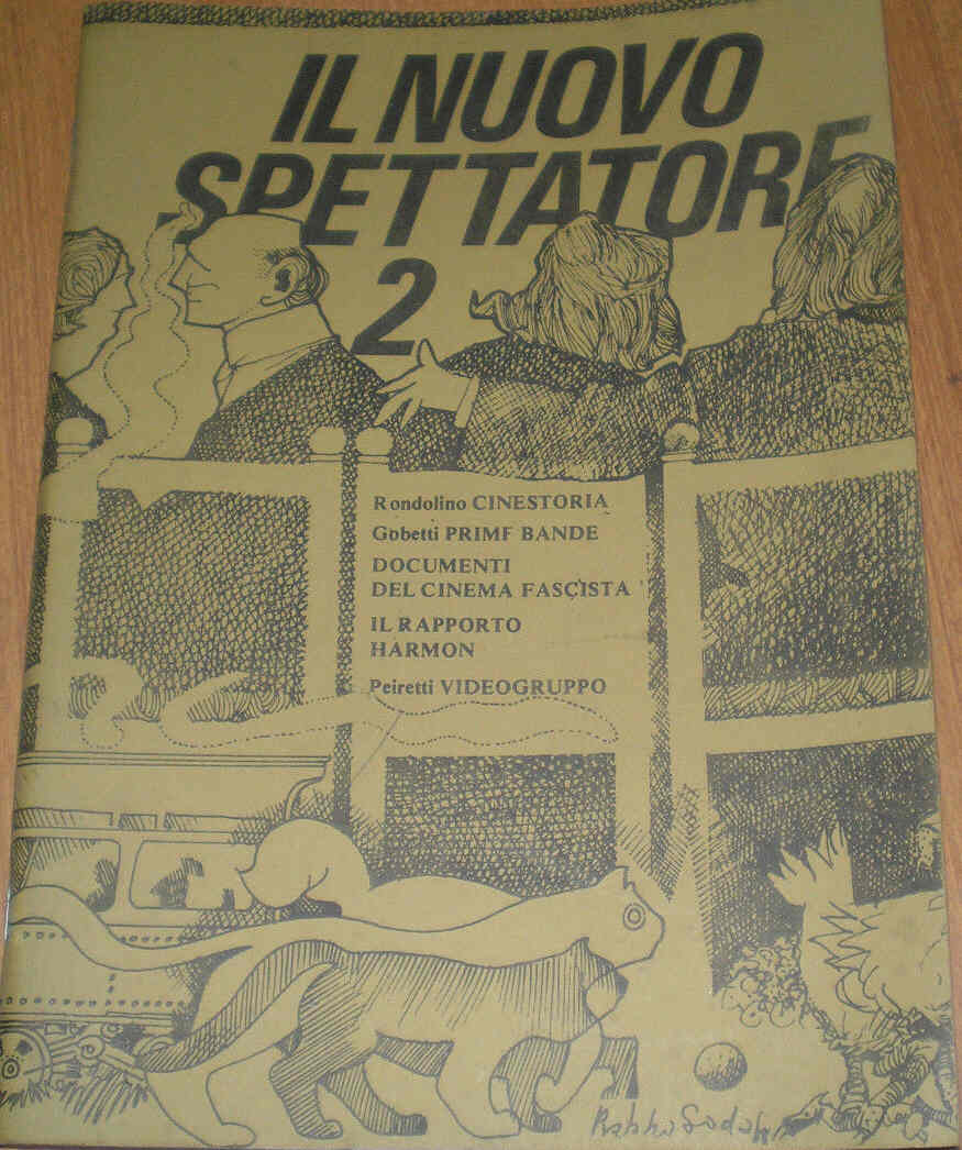 NUOVO SPETTATORE | IL magazine side cover Issue 2 October 1980
