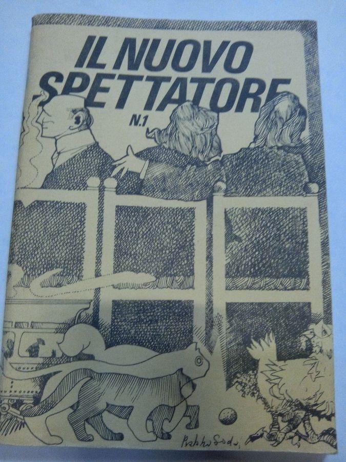 NUOVO SPETTATORE | IL magazine side cover Issue 1  April 1980