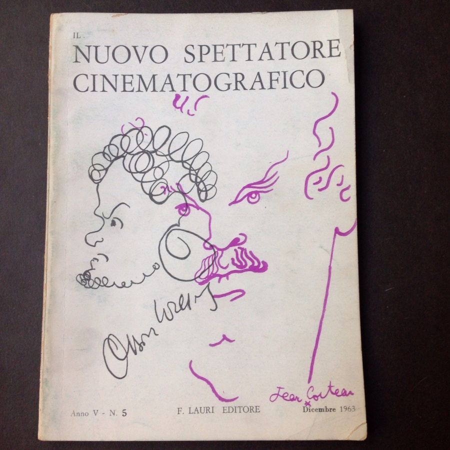 NUOVO SPETTATORE CINEMATOGRAFICO magazine side cover  December 1963