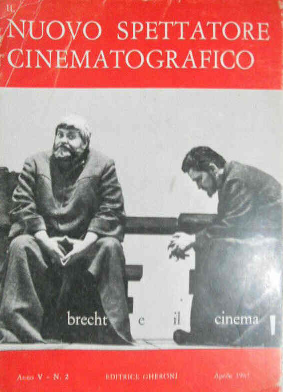 NUOVO SPETTATORE CINEMATOGRAFICO magazine side cover Issue 2  April 1963