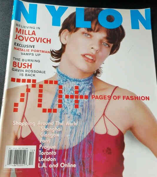 NYLON magazine side cover  November/December 1999