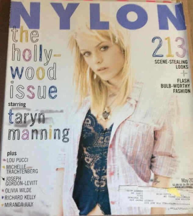 NYLON magazine side cover  May 2005