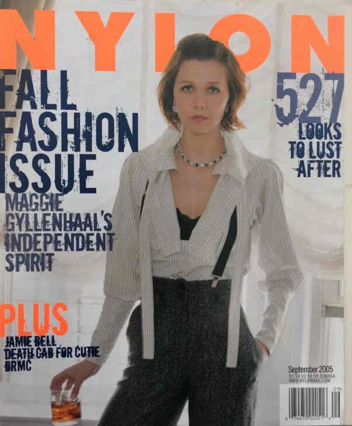 NYLON magazine side cover  September 2005