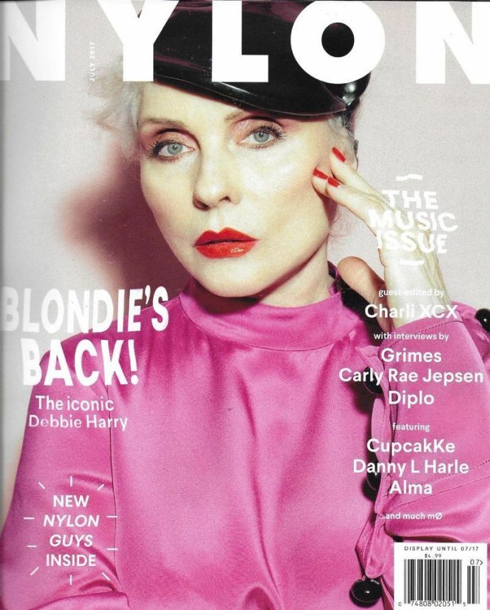 NYLON magazine side cover  July 2017