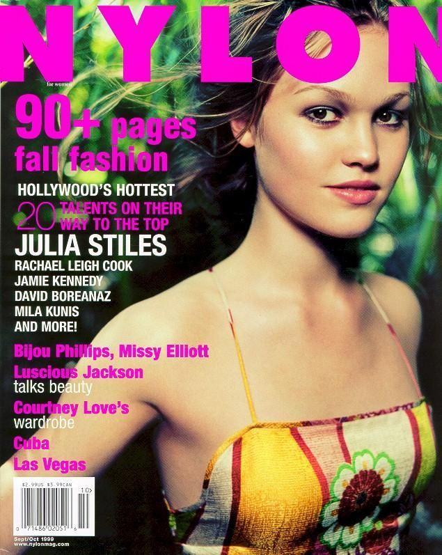 NYLON magazine side cover  September/October 1999