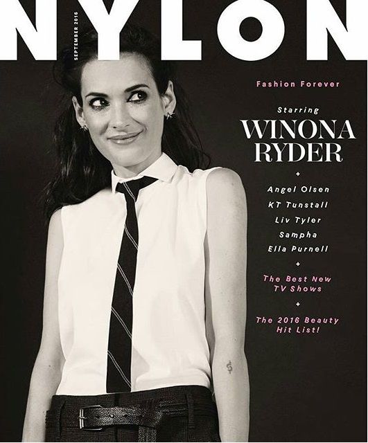 NYLON magazine side cover  September 2016