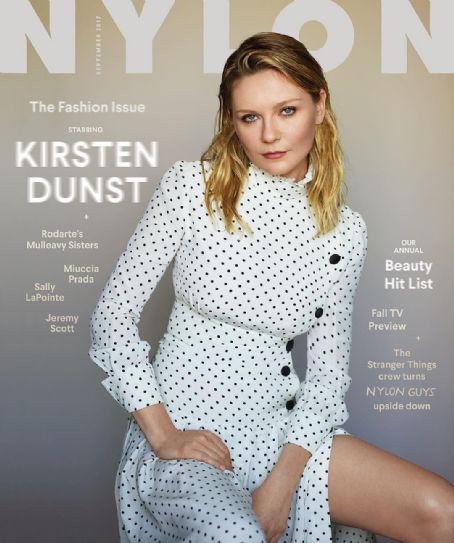NYLON magazine side cover  September 2017