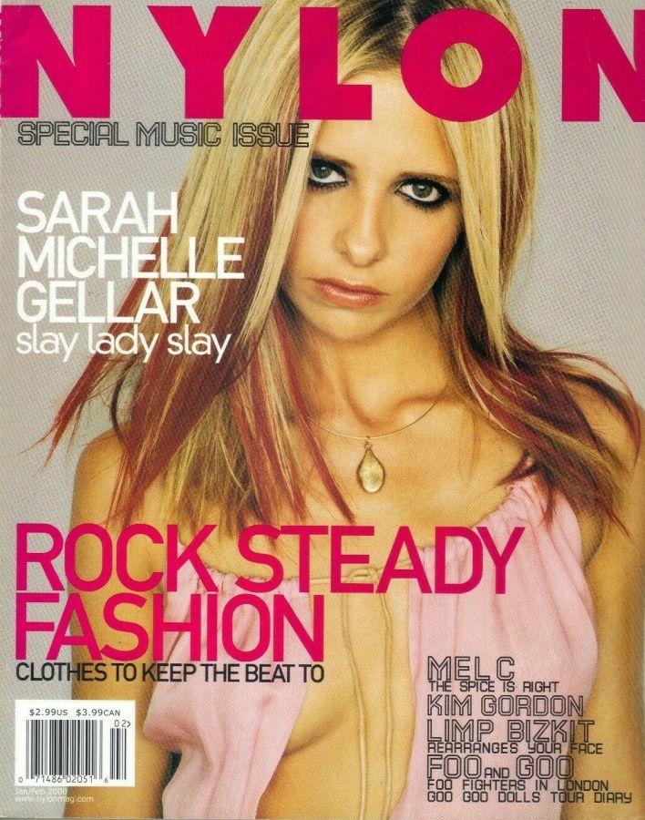 NYLON magazine side cover  January/February 2000