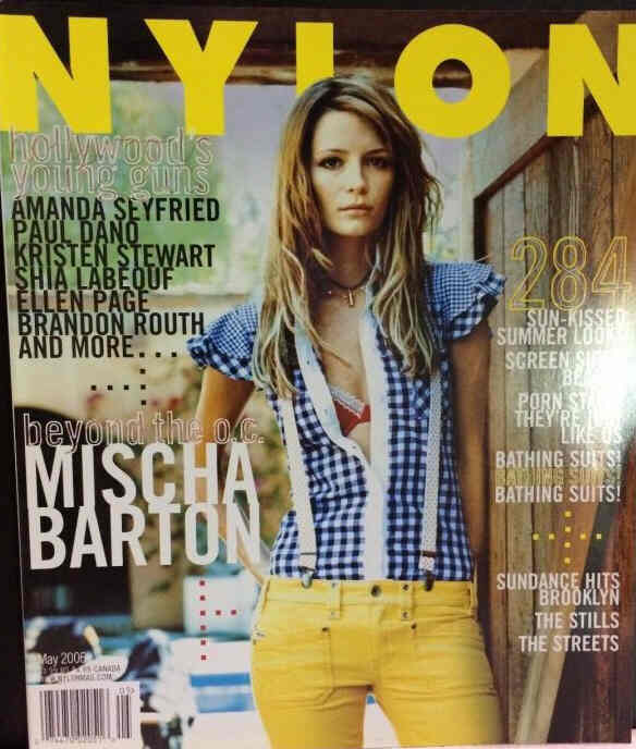 NYLON magazine side cover  May 2006