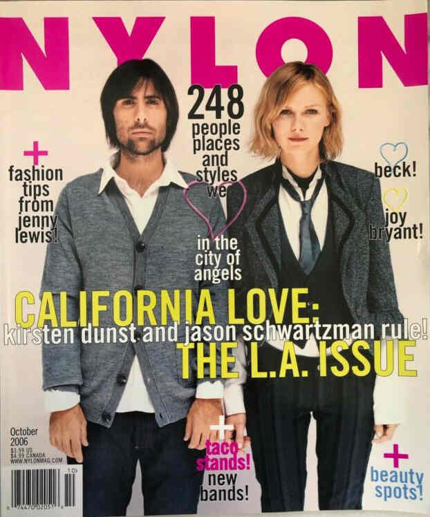 NYLON magazine side cover  October 2006