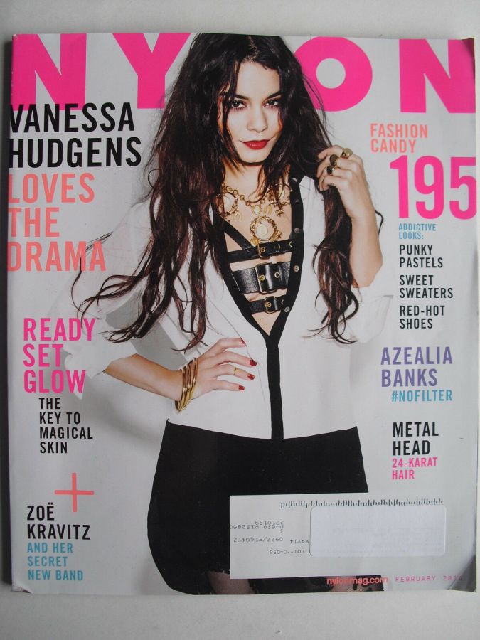 NYLON magazine side cover  February 2014