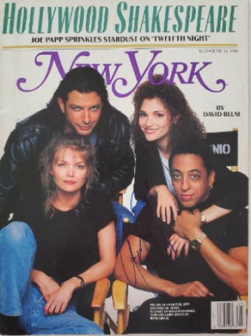 NEW YORK MAGAZINE magazine side cover 19 June 1989