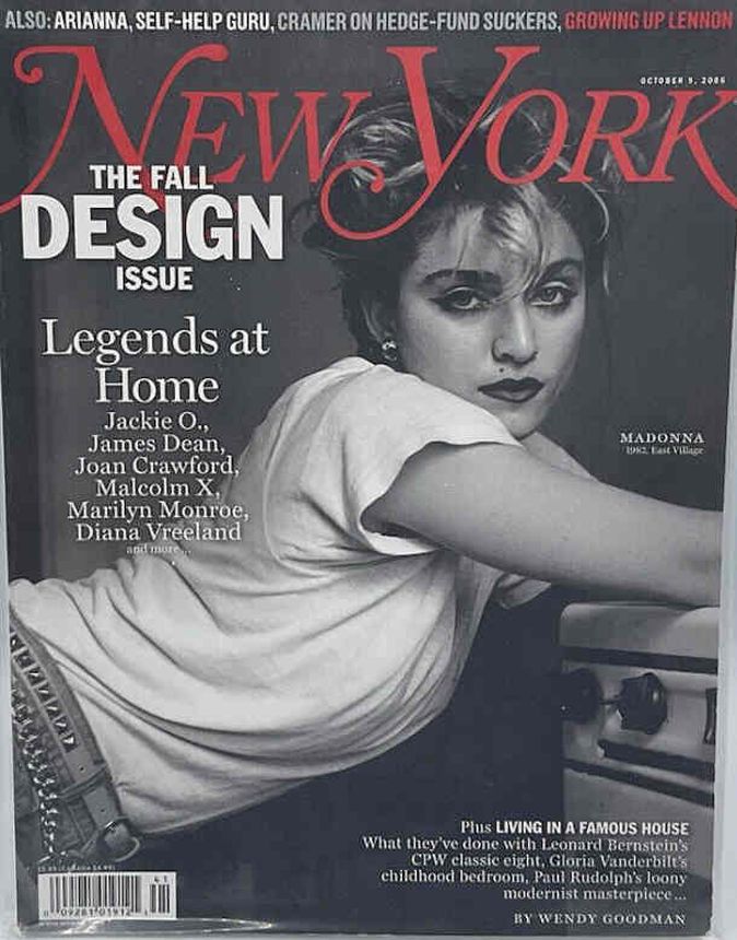 NEW YORK MAGAZINE magazine side cover 9 October 2006