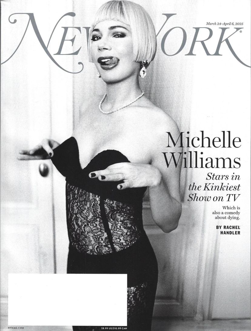 NEW YORK MAGAZINE magazine side cover 24 March 2025