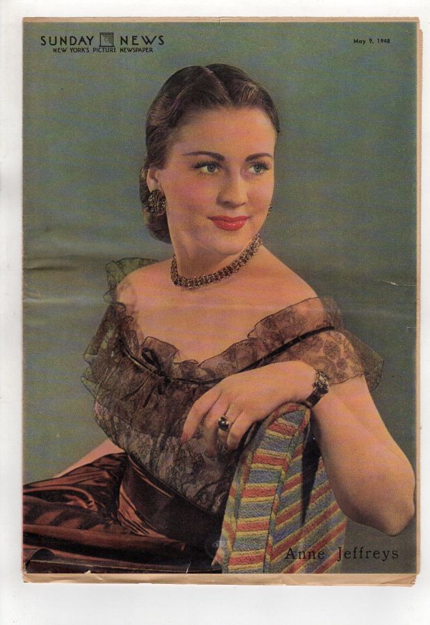 NEW YORK NEWS magazine side cover 9 May 1948