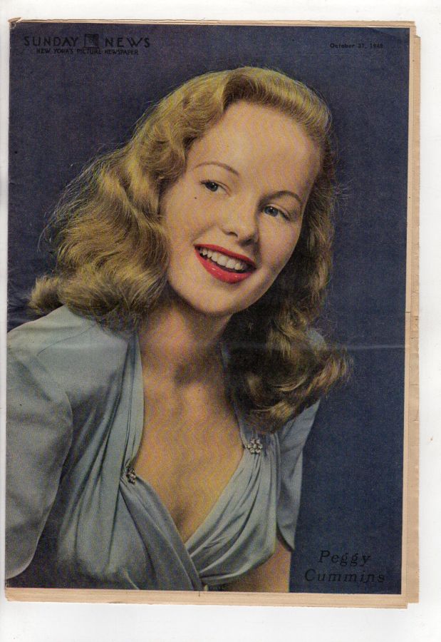 NEW YORK NEWS magazine side cover 31 October 1948