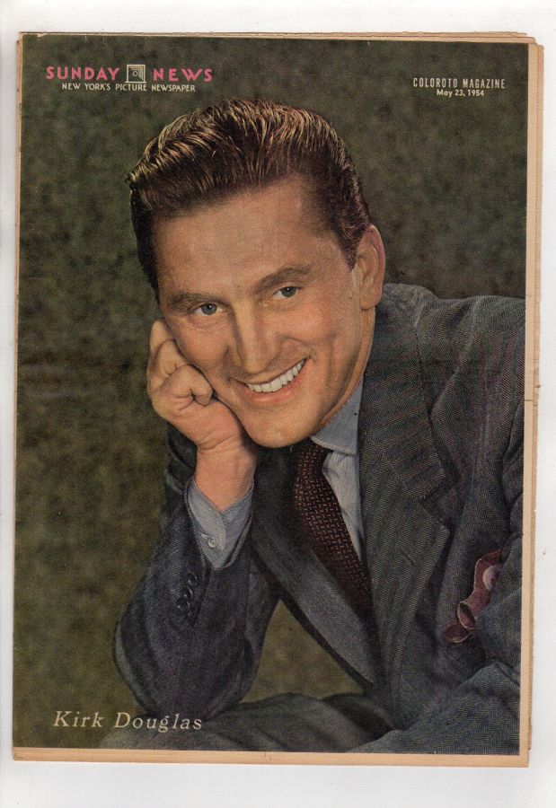 NEW YORK NEWS magazine side cover 23 May 1954