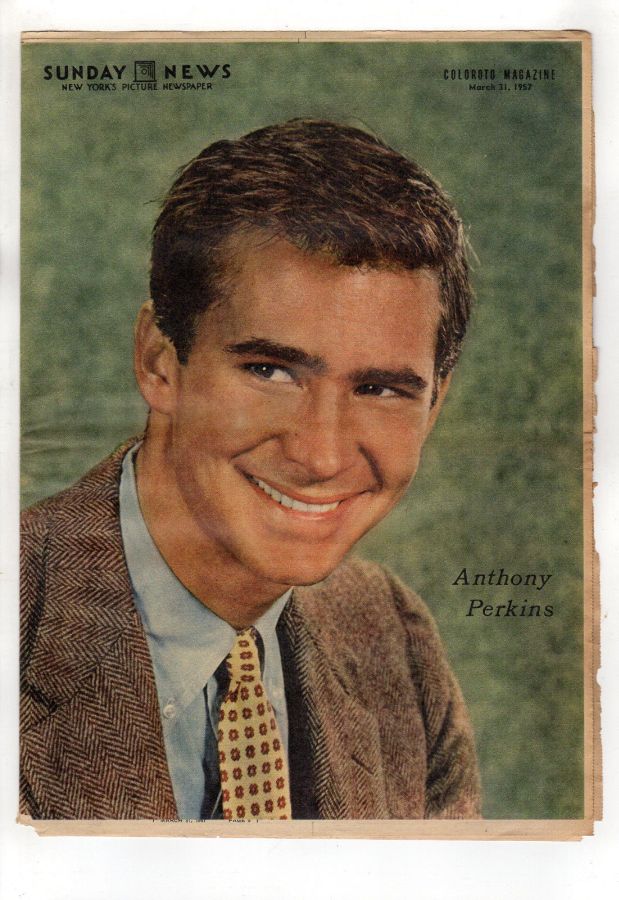 NEW YORK NEWS magazine side cover 31 March 1957