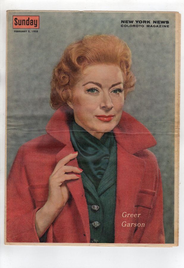 NEW YORK NEWS magazine side cover 2 February 1958