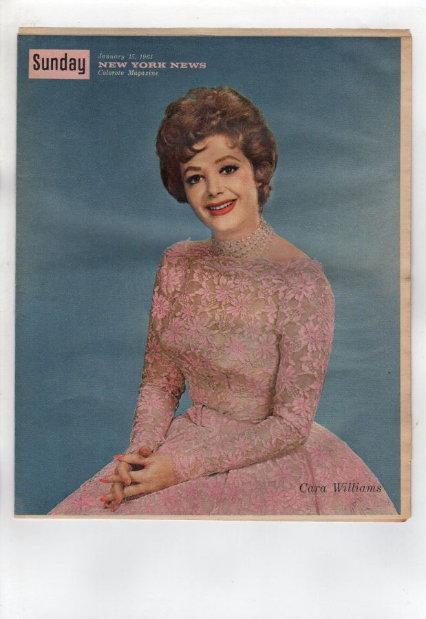 NEW YORK NEWS magazine side cover 15 January 1961