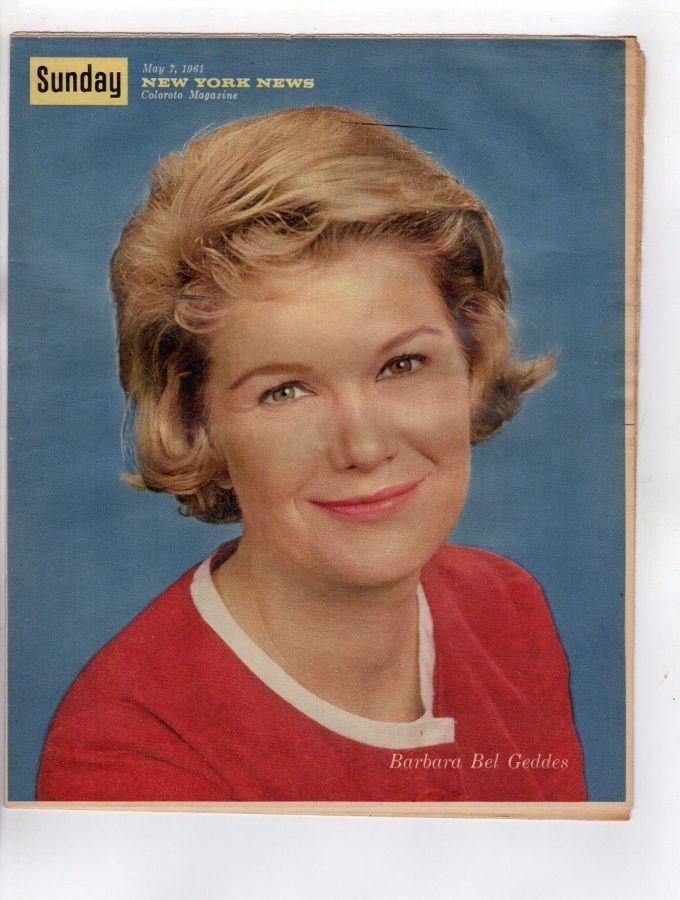 NEW YORK NEWS magazine side cover 7 May 1961