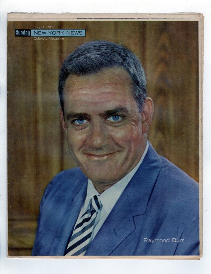 NEW YORK NEWS magazine side cover 8 July 1962