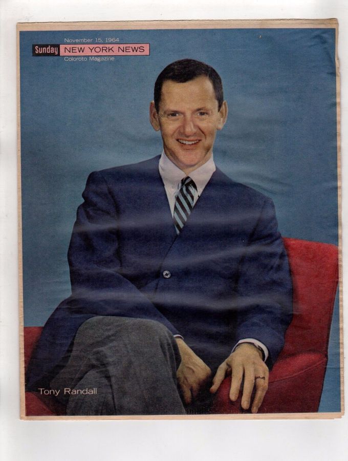 NEW YORK NEWS magazine side cover 15 November 1964