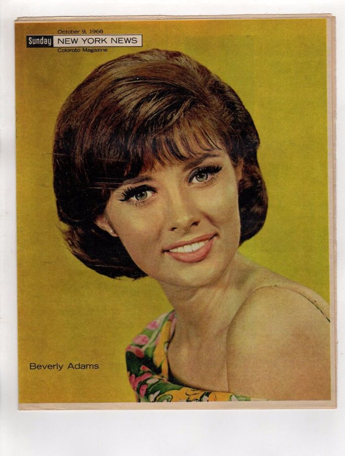 NEW YORK NEWS magazine side cover 9 October 1966