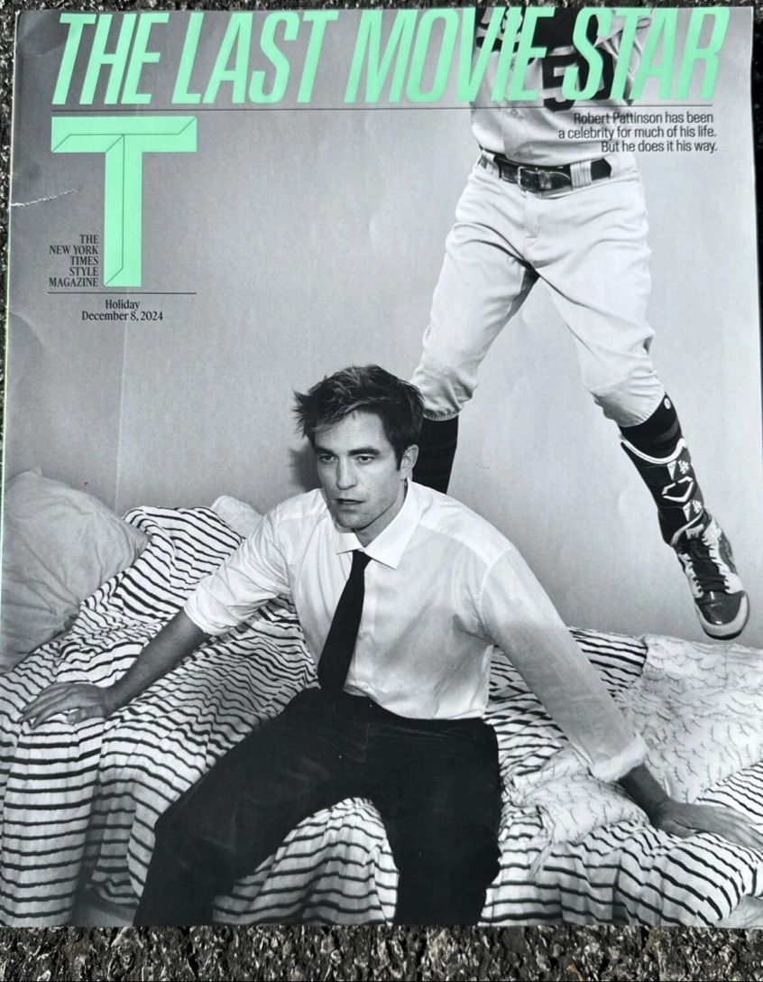 NEW YORK TIMES STYLE magazine side cover 8 December 2024