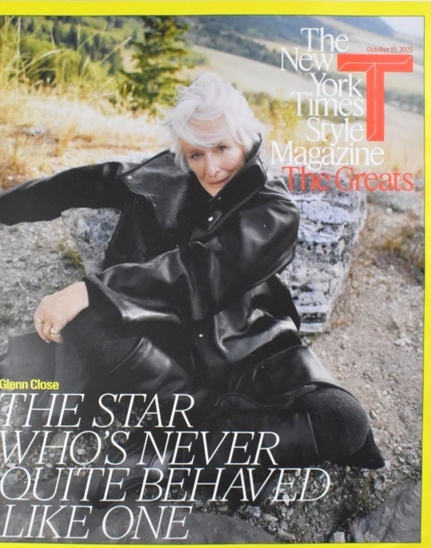 NEW YORK TIMES STYLE magazine side cover 19 October 2025