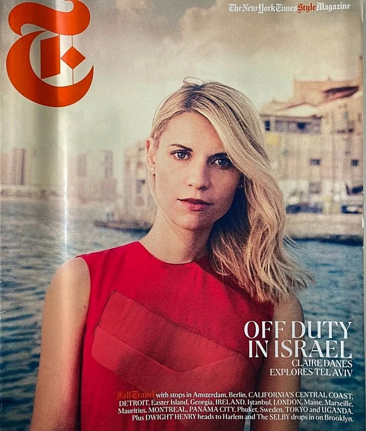 NEW YORK TIMES STYLE magazine side cover Fall 2012