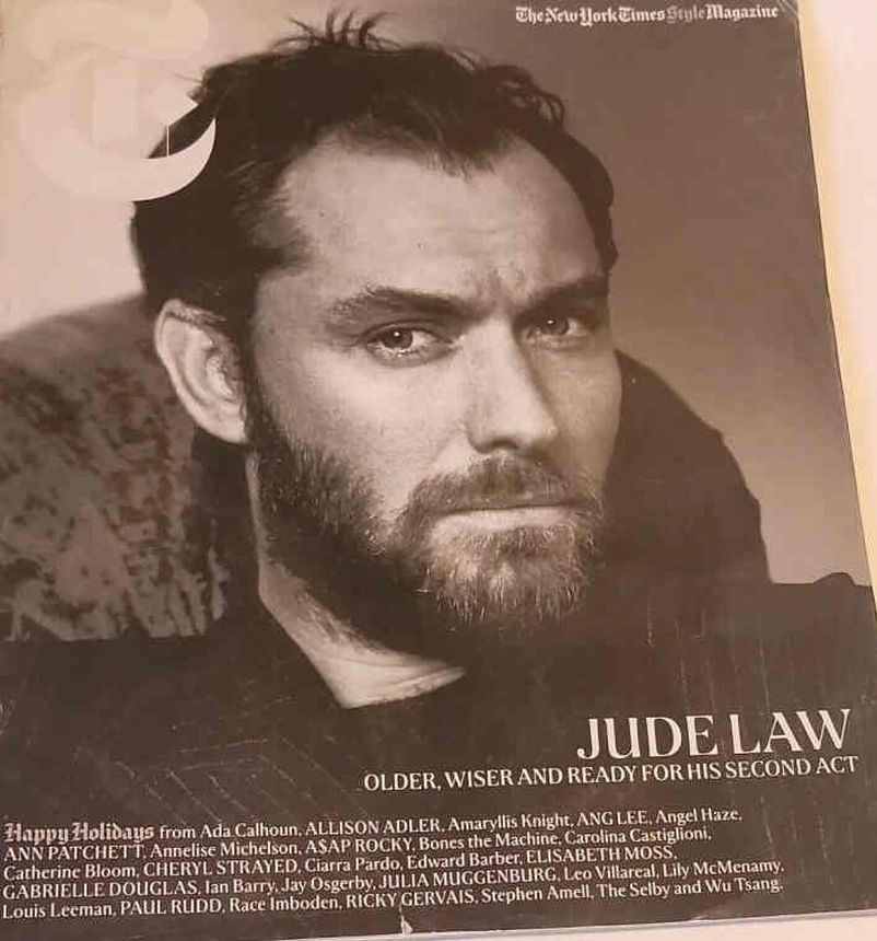 NEW YORK TIMES STYLE magazine side cover 2 February 2012