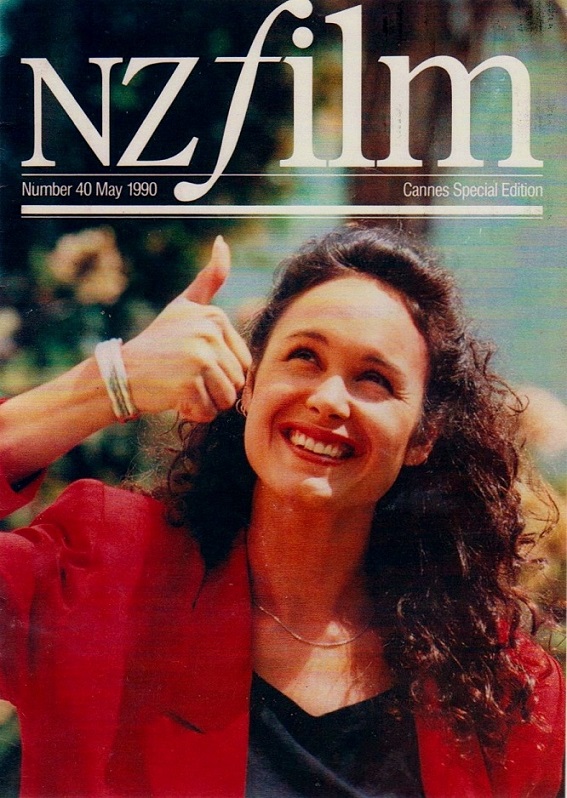 NZ FILM magazine side cover Issue 40 May 1990