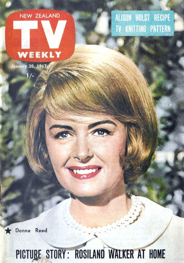 NEW ZEALAND TV WEEKLY magazine side cover 30 January 1967