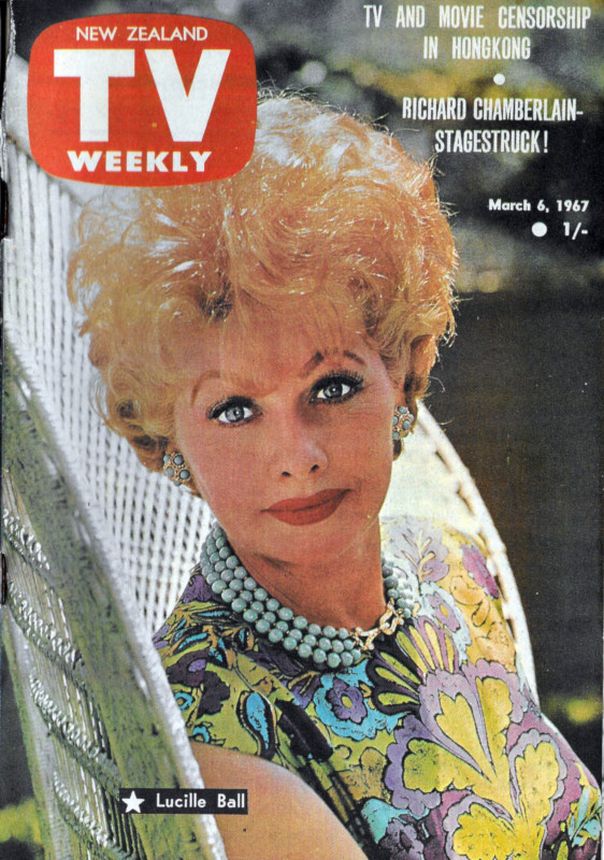 NEW ZEALAND TV WEEKLY magazine side cover 6 March 1967