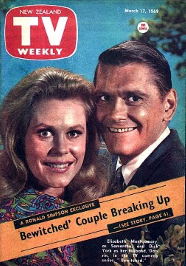 NEW ZEALAND TV WEEKLY magazine side cover 17 March 1969