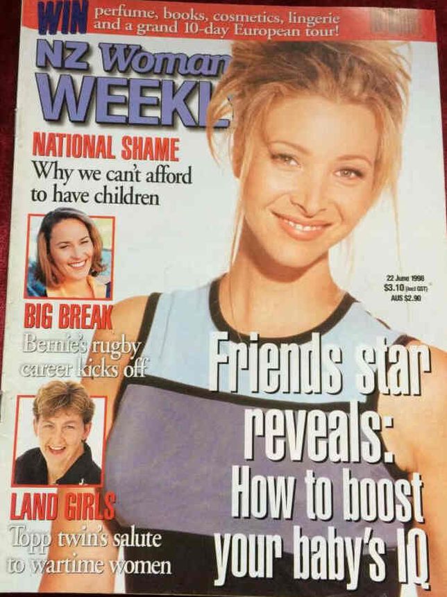 NZ WOMANS WEEKLY magazine side cover 22 June 1998